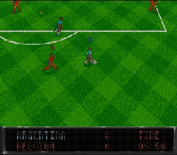 Elite Soccer (USA) screen shot game playing